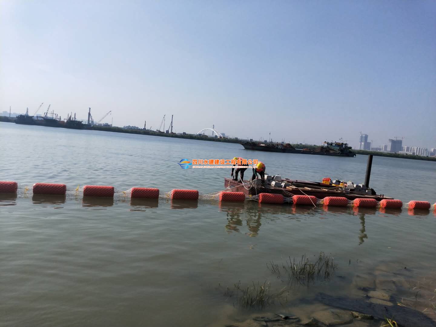 取排水管道水下鋪設(shè)公司沉江管道施工