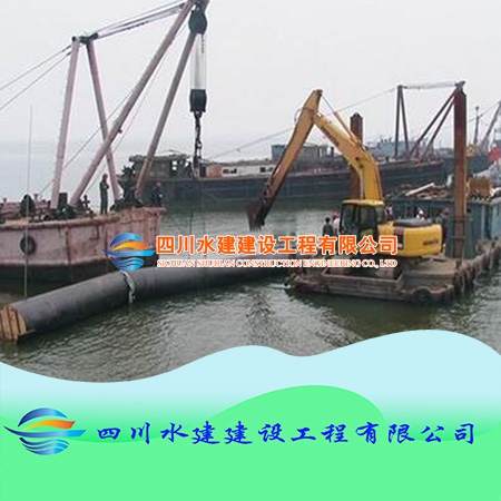 永康沉管施工工程水下管道敷設(shè)